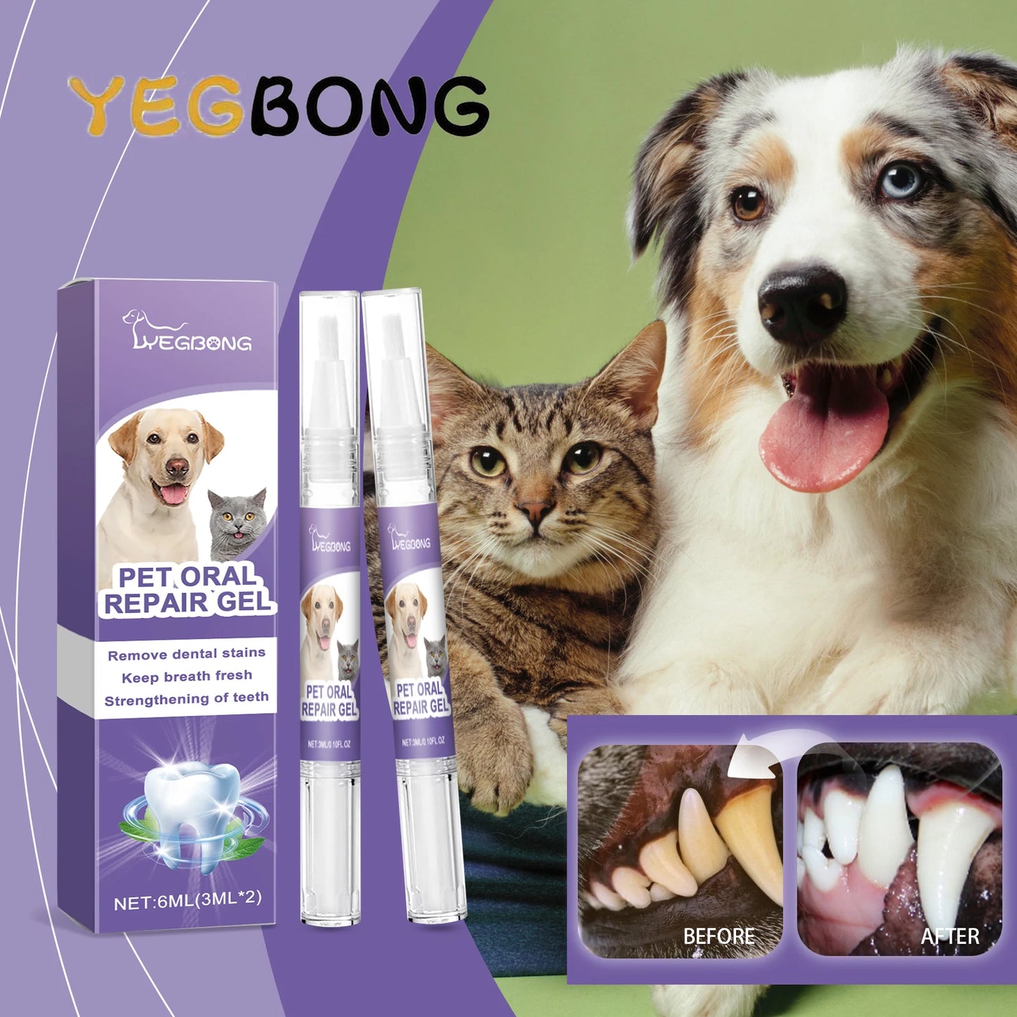 A refreshing oral care gel that eliminates bad breath.