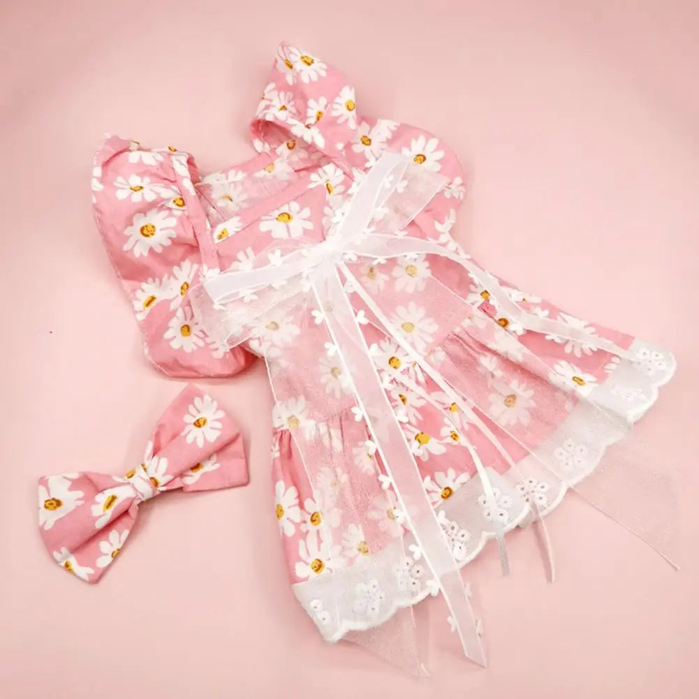 Lace princess dress for cats and dogs