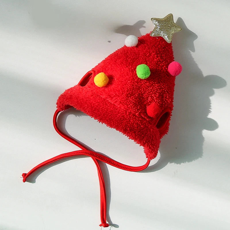 Christmas hats and scarves for dogs and cats