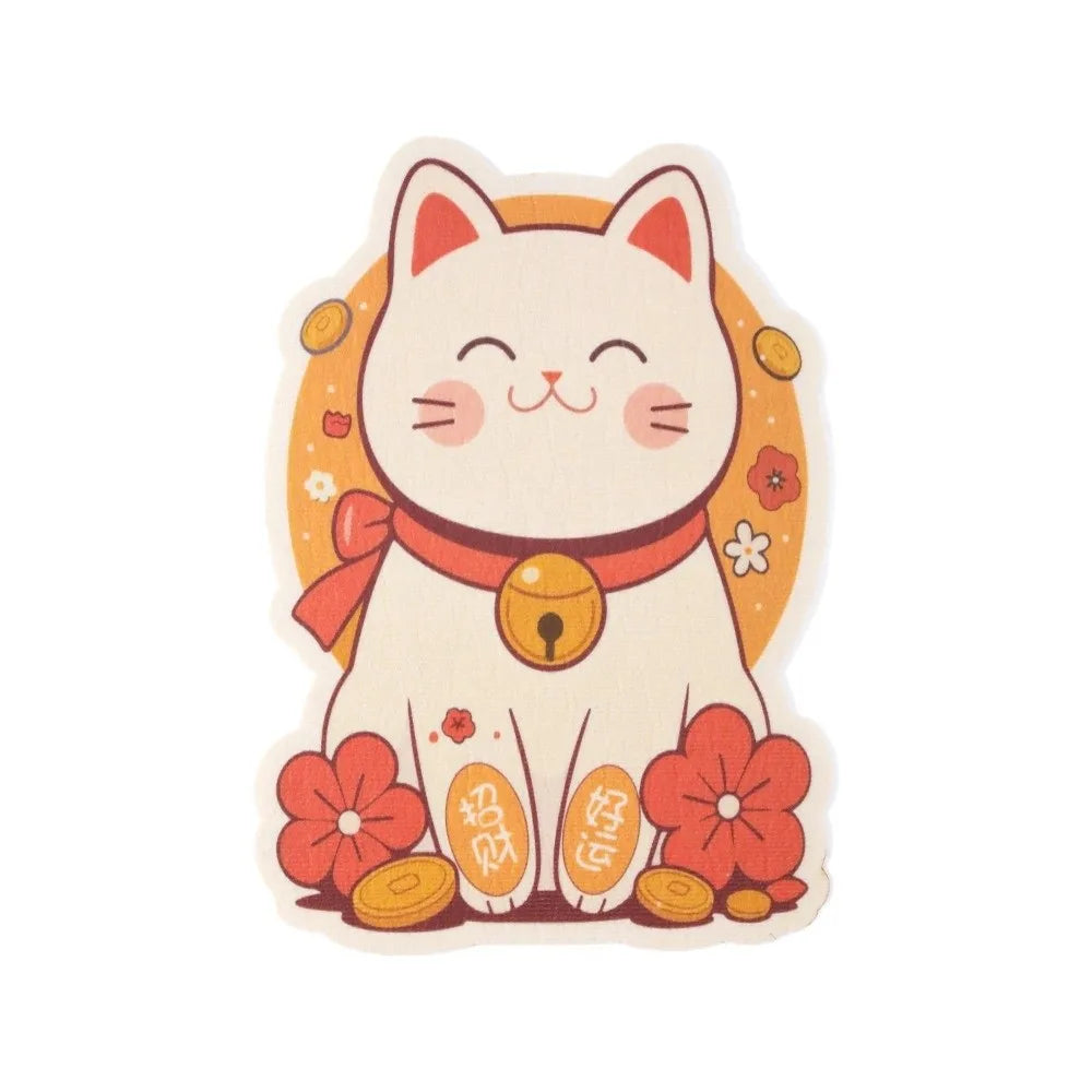 Self-adhesive scratching mat for cats