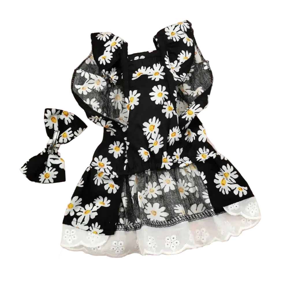 Lace princess dress for cats and dogs