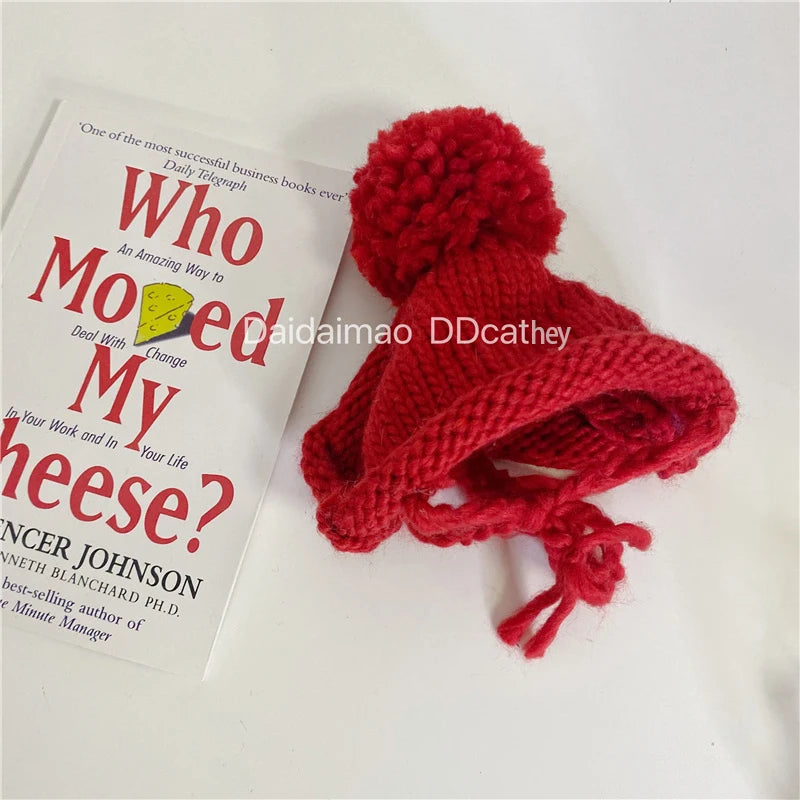 Knitted hat for dogs and cats