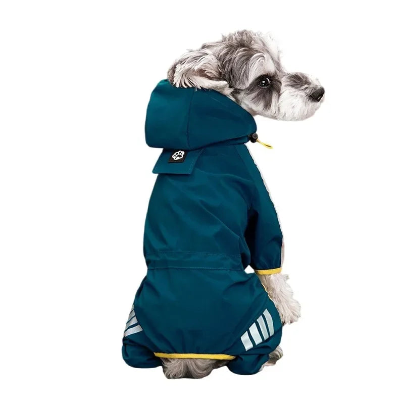 Pet Raincoats Reflective Waterproof