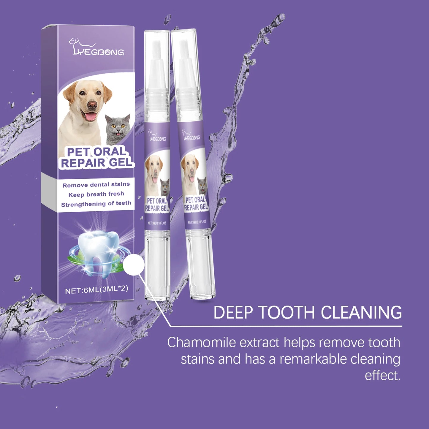 A refreshing oral care gel that eliminates bad breath.