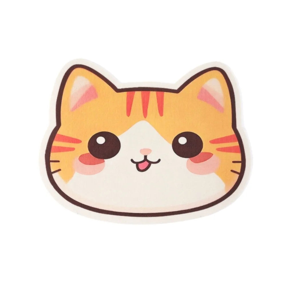 Self-adhesive scratching mat for cats