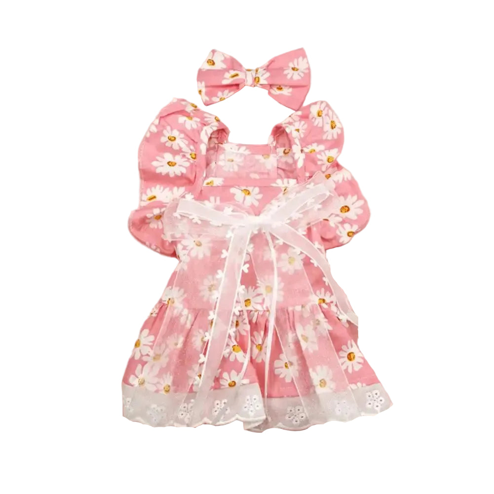 Lace princess dress for cats and dogs