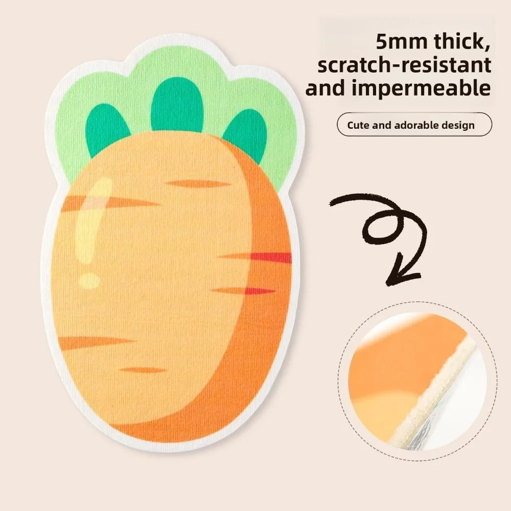 Self-adhesive scratching mat for cats